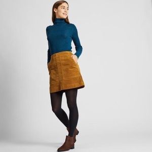 Uniqlo corduroy miniskirt 🌞🌾🌻